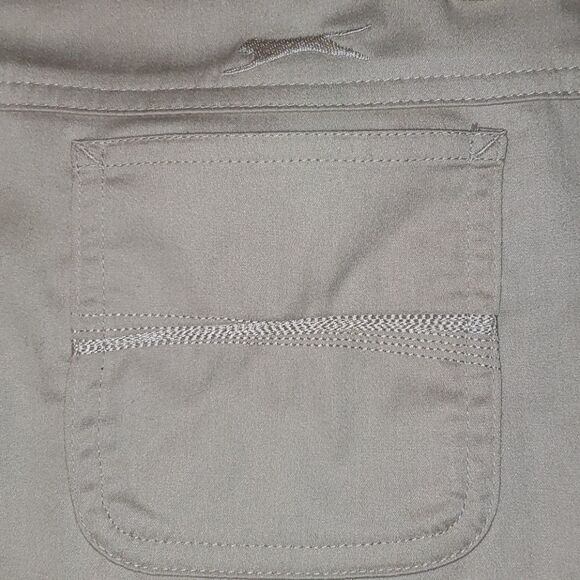 Slazenger Khaki Colored Long Golf‎ Bermuda Shorts - Picture 3 of 7
